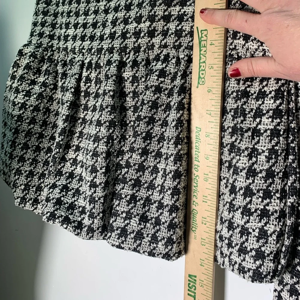 Zara NWT houndstooth blazer and miniskirt set Size L
Ref 1131/151 preppy party - Picture 12 of 13
